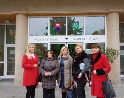 Návšteva partnerov z Ukrajiny na MsÚ Nové Zámky