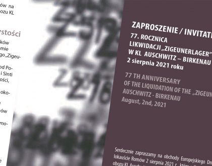 Deň pamiatky 77. výročia Holokaustu Rómov v Auschwitz - Birkenau
